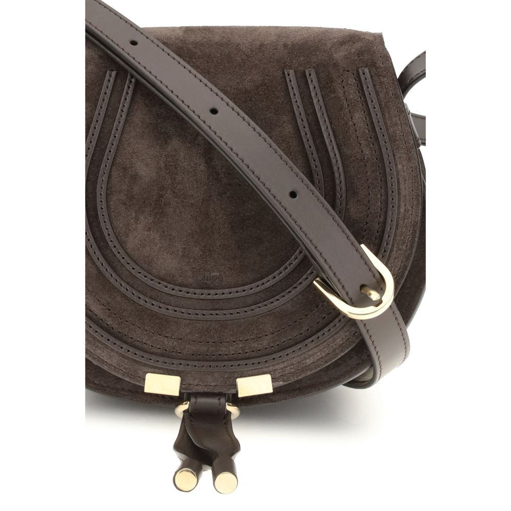 Chloé Brown Marcie Small Shoulder Bag