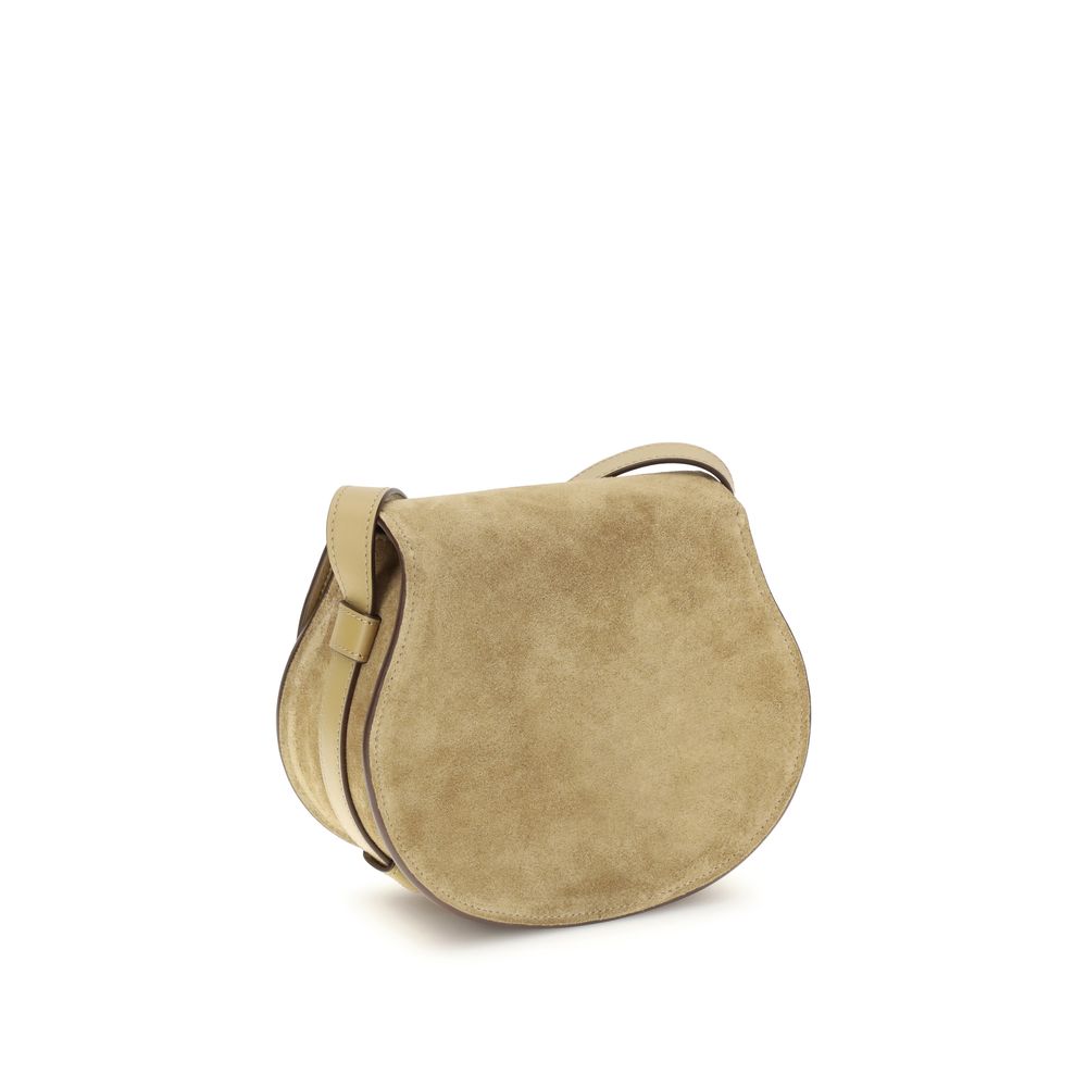 Chloé Beige Marcie Small Shoulder Bag