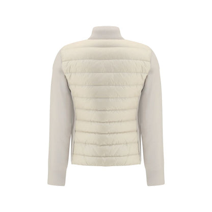 Moncler Padded Jacket with Wool Sleeves