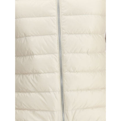 Moncler Padded Jacket with Wool Sleeves