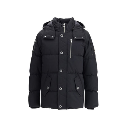 Moose Knuckles Black Original 3Q Neoshear Down Hooded Jacket for Men