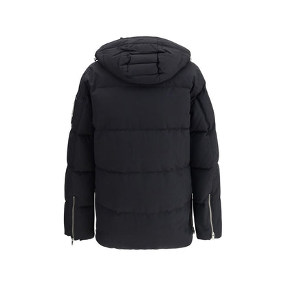 Moose Knuckles Black Original 3Q Neoshear Down Hooded Jacket for Men
