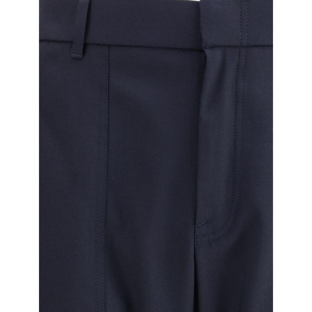 Brioni Wool Straight Pants