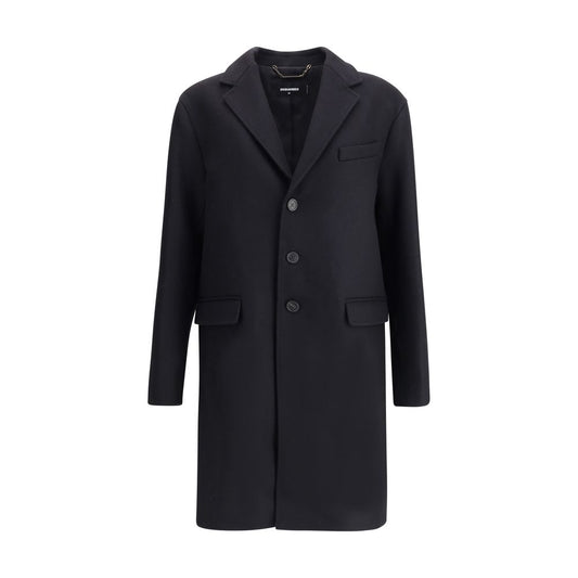 Dsquared2 Wool Midi Coat