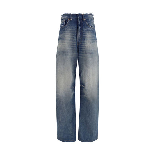 MM6 Wide Leg Jeans - Timeless Elegance with a Modern Twist