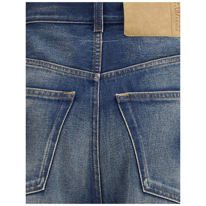 MM6 Wide Leg Jeans - Timeless Elegance with a Modern Twist
