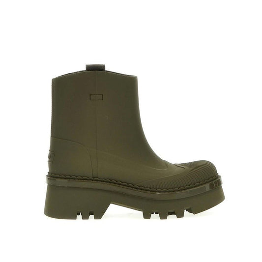 Chloé Green Raina Rubber Boots