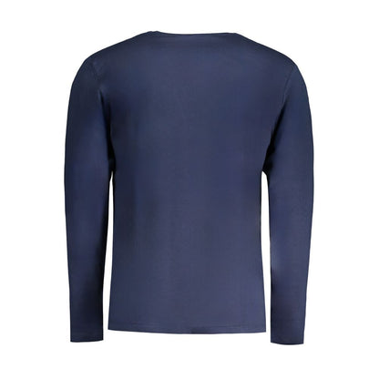 Pepe Jeans Blue Cotton Long Sleeved T-Shirt