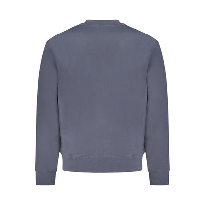 Hugo Boss Blue Cotton Sweater - Elevated Casual Essential