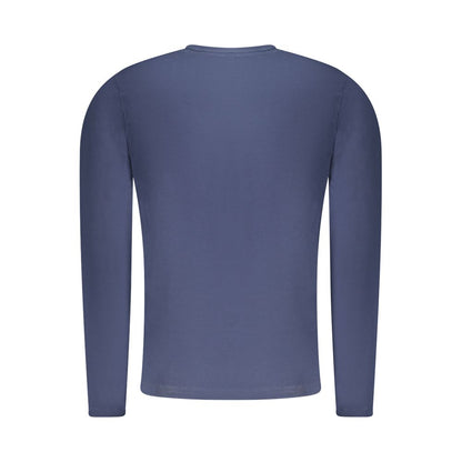Pepe Jeans Blue Cotton Long Sleeve T-Shirt