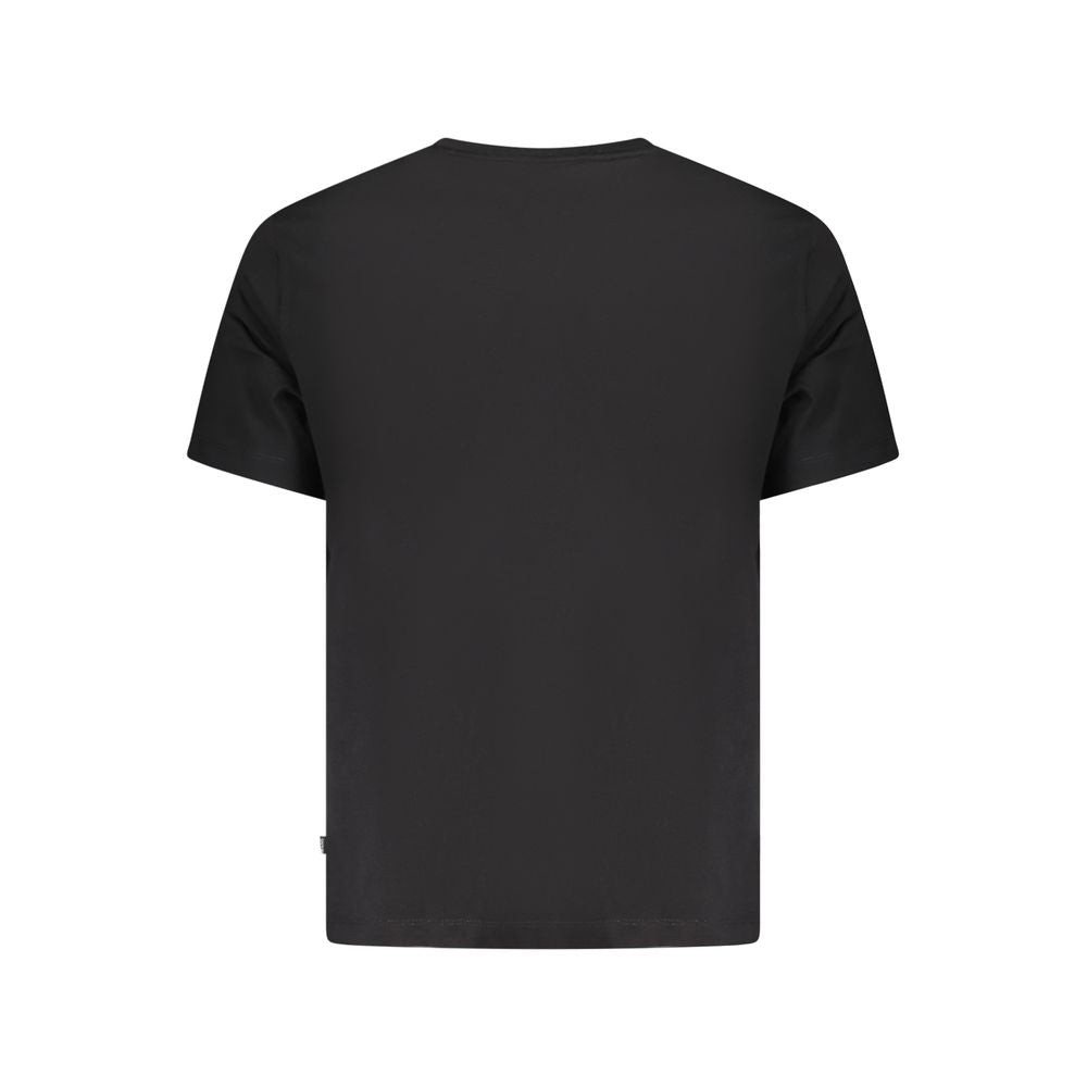 Guess Jeans Black Cotton T-Shirt for Men - Effortless Style