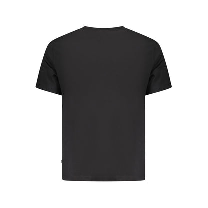 Guess Jeans Black Cotton T-Shirt for Men - Effortless Style