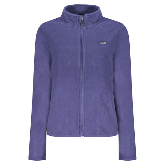 Norway 1963 Blue Polyester Sweater – Embrace Nature's Elements