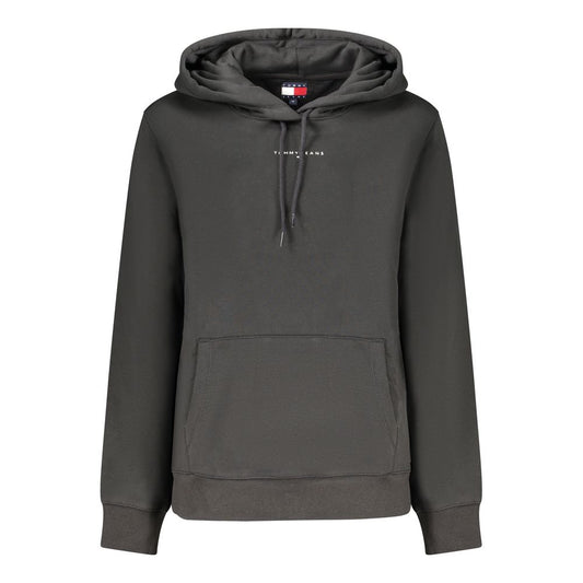 Tommy Hilfiger Black Cotton Women Sweater