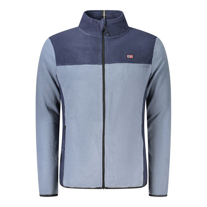Norway 1963 Blue Polyester Sweater - Performance Meets Style
