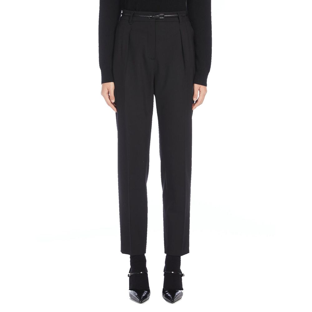 Max Mara Black Prosit Classic Pants for Women