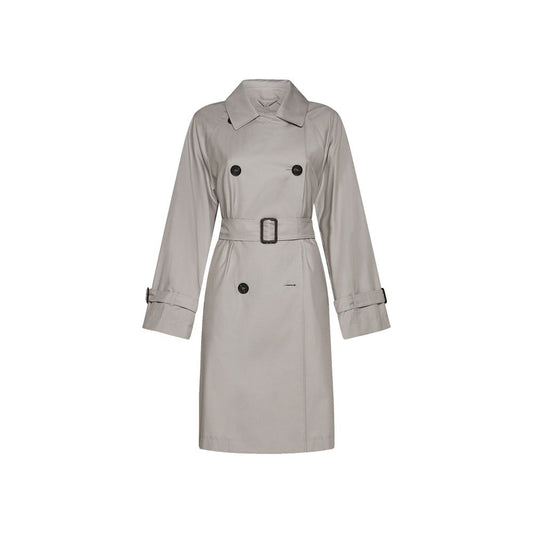 Max Mara Cotton Blend Belted Trench Coat