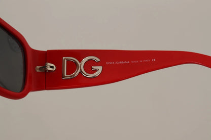 Dolce & Gabbana DG4027 Red Crystal Black Lens Shades for Women
