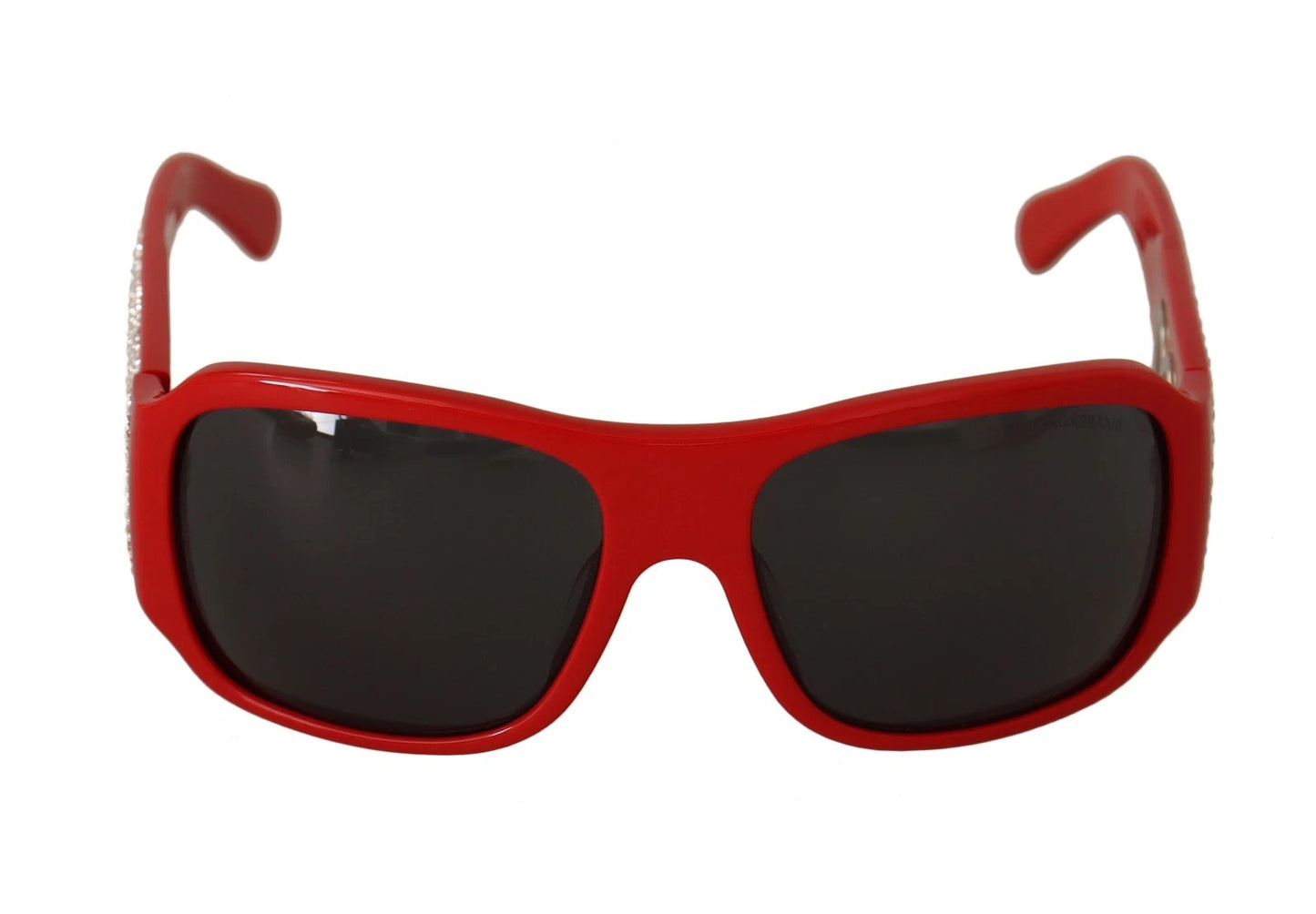 Dolce & Gabbana DG4027 Red Crystal Black Lens Shades for Women
