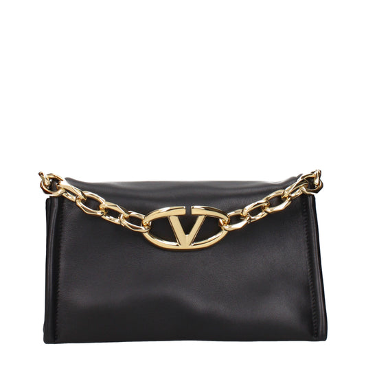 Valentino Garavani Black Leather Handbag
