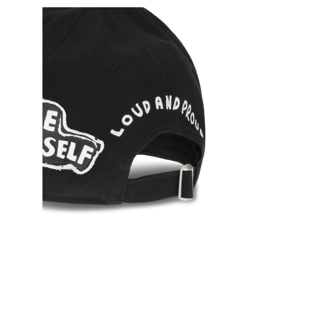 Dsquared2 x Magliano Black Baseball Hat