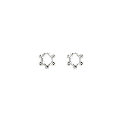 Jil Sander Earrings 1338 - Timeless Minimalist Elegance
