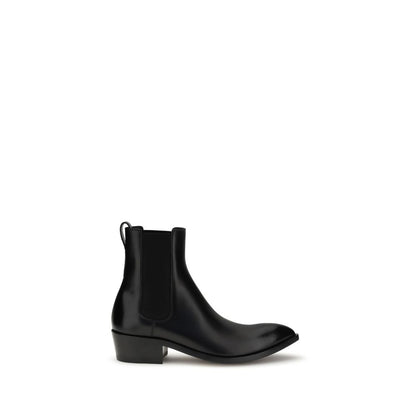 Tom Ford Black Chelsea Ankle Boots - The Epitome of Masculine Elegance