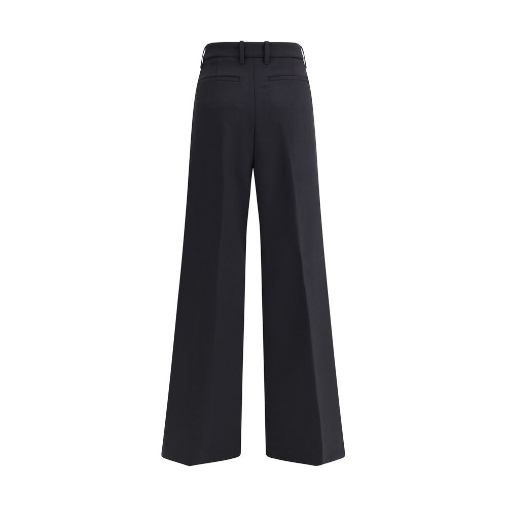 True Royal Karol Pants - Wide-Leg Luxury with Modern Elegance