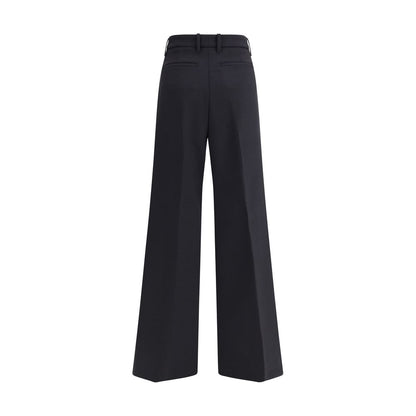 True Royal Karol Pants - Wide-Leg Luxury with Modern Elegance