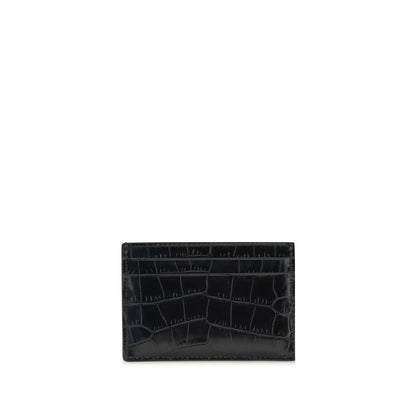 Tom Ford Croco Print Card Holder