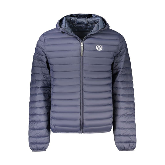 North Sails Blue Polyester Men Jacket