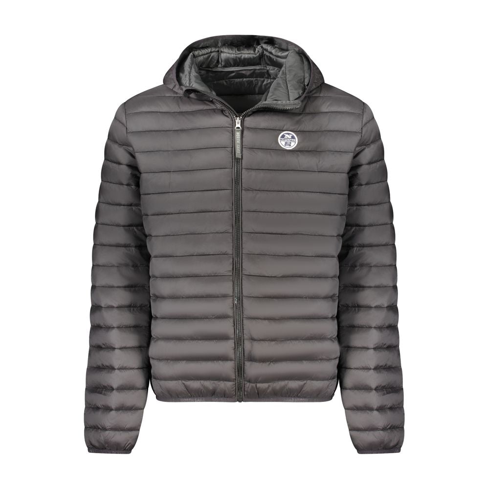 North Sails Vermont Padded JKT - Black Polyester Men Jacket