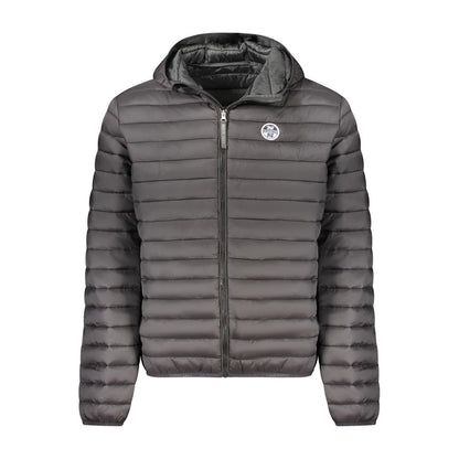 North Sails Vermont Padded JKT - Black Polyester Men Jacket