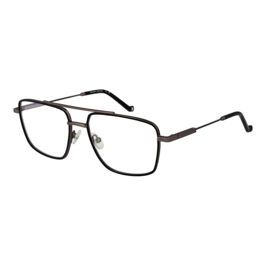 Hackett Gray Men's Optical Frames – Gunmetal Full-Rim Design