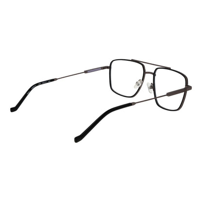 Hackett Gray Men's Optical Frames – Gunmetal Full-Rim Design