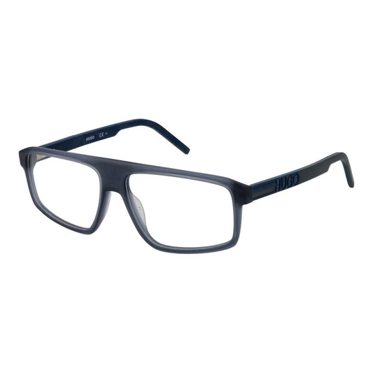 Hugo Boss Blue Men's Optical Frames – Rectangle Full-Rim