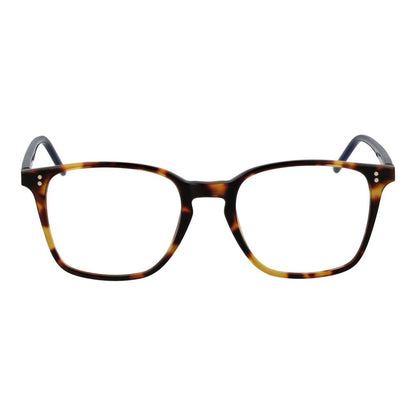 Hackett Brown Men’s Optical Frames – Square Full-Rim Design
