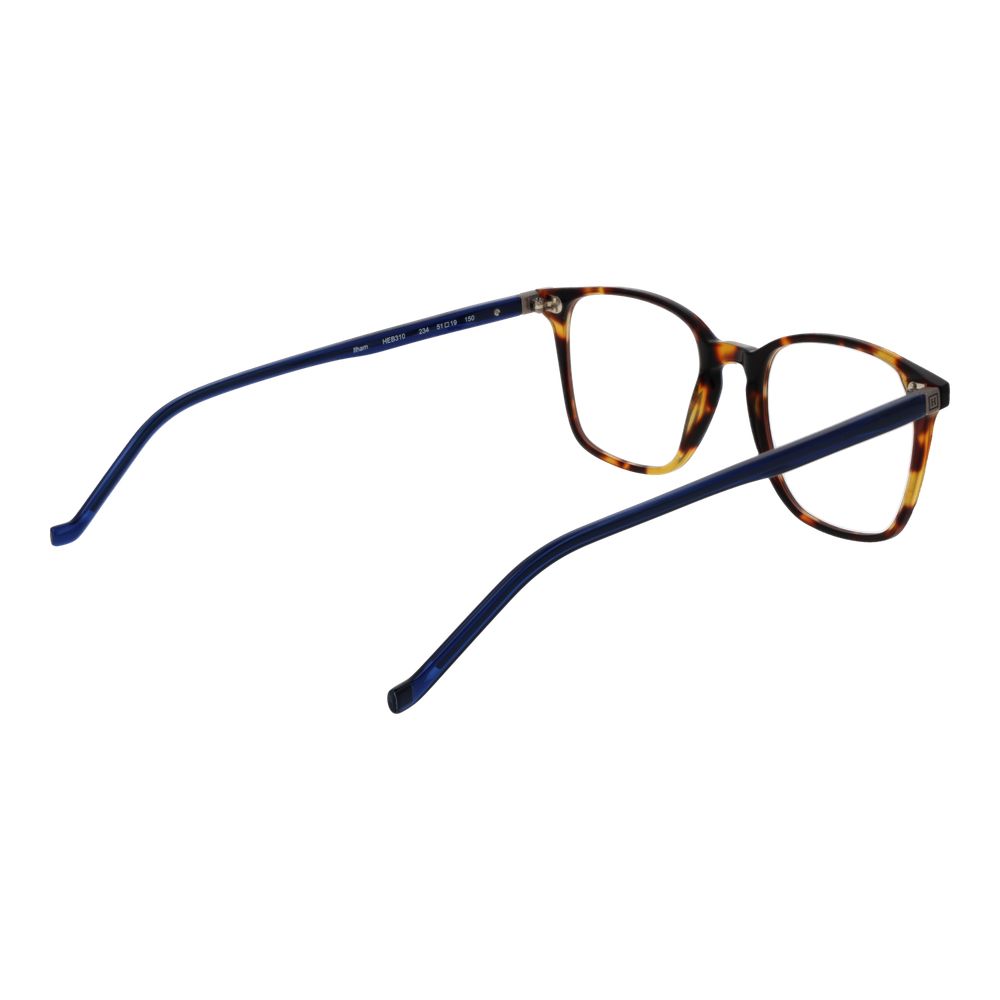 Hackett Brown Men’s Optical Frames – Square Full-Rim Design