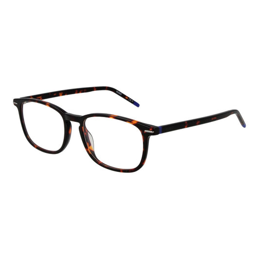 Hugo Boss Men’s Optical Glasses – Brown Rectangle Frame