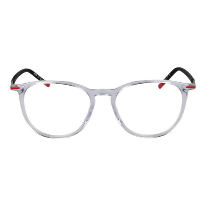 Hugo Boss Men’s Transparent Optical Frames – Panto Style