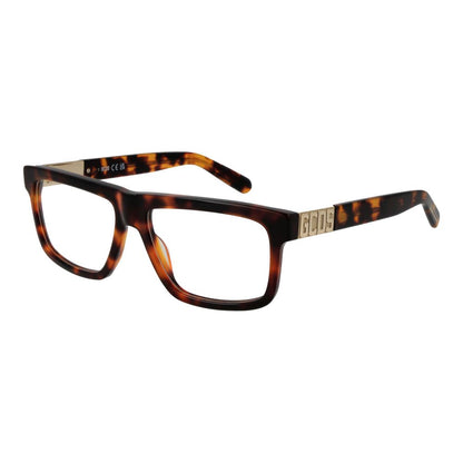 GCDS Brown Unisex Optical Frames – Full-Rim Demo Lenses