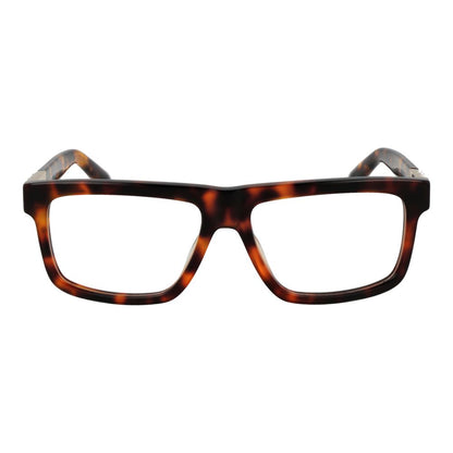 GCDS Brown Unisex Optical Frames – Full-Rim Demo Lenses