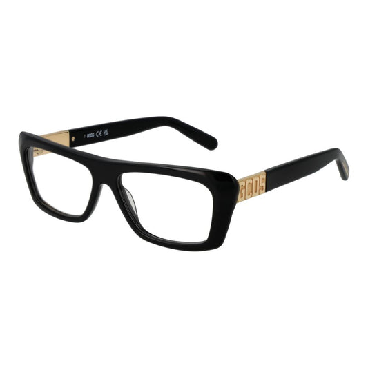 GCDS Unisex Optical Frames – Black Full-Rim Demo Lens