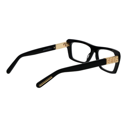 GCDS Unisex Optical Frames – Black Full-Rim Demo Lens