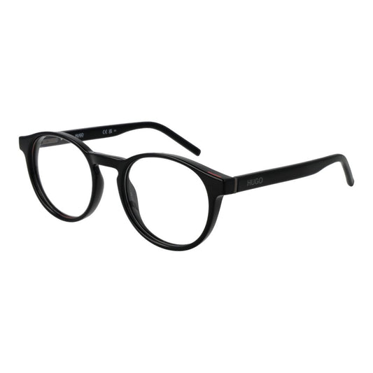 Hugo Boss Black Men’s Optical Frames – Panto Style, 51mm