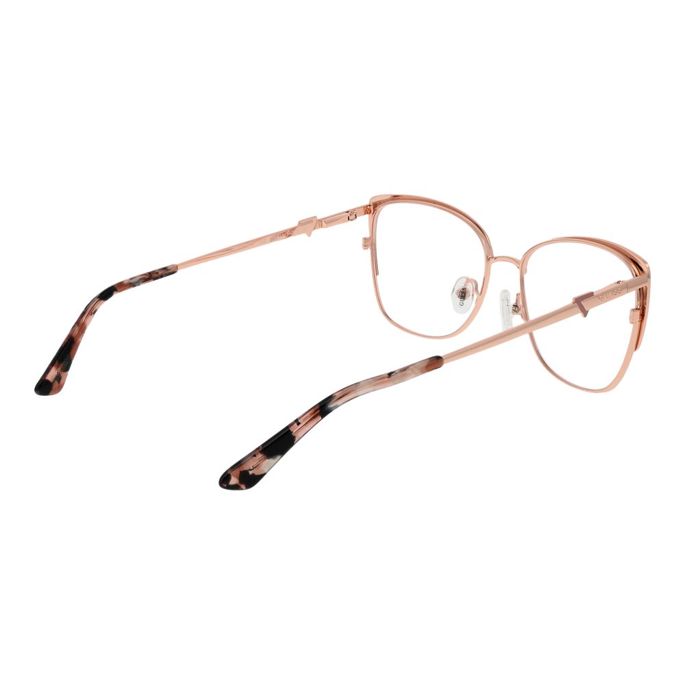 Guess Women’s Optical Glasses – Rose Full-Rim Frame, 55mm