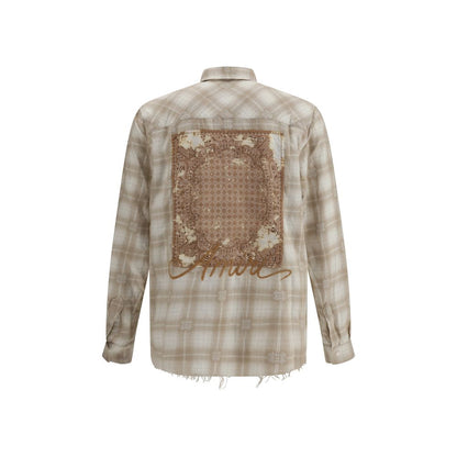 Amiri Plaid Flannel Shirt