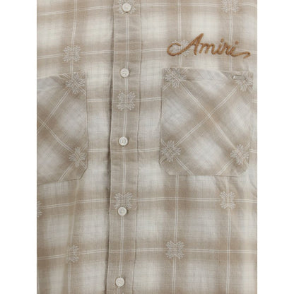 Amiri Plaid Flannel Shirt