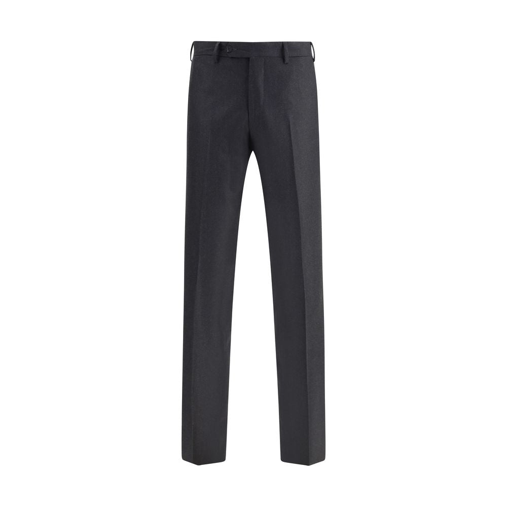 Germano Virgin Wool Pants - Slim Fit Elegance