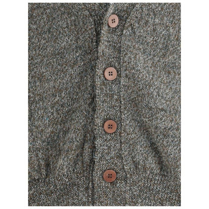 Magliano Grey Wool Cardigan